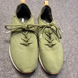 TRUE Linkswear All Day Ripstop Golf Shoes Mens 11 Olive Green Water Resistant